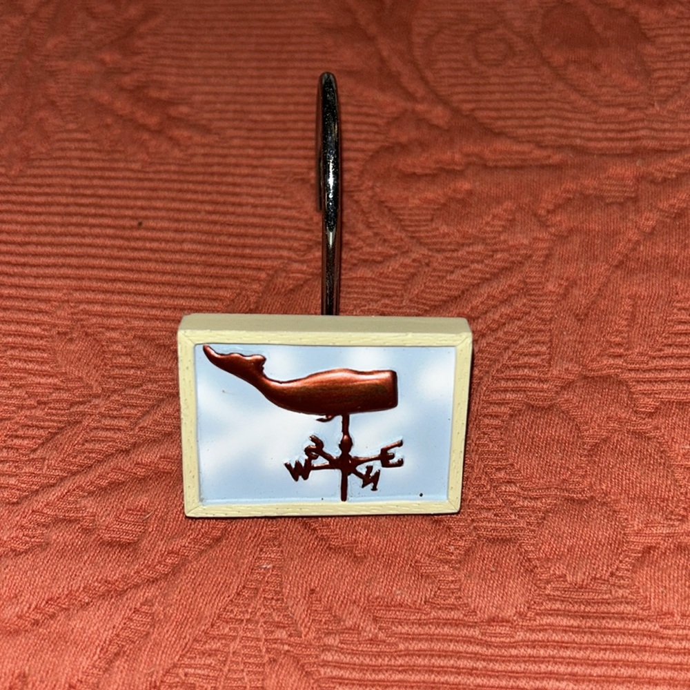 Jubilee: Seaport Whale Weathervane Shower Hooks (12)